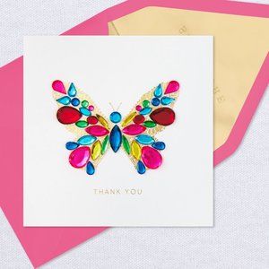 Free Hallmark butterfly card with purchase of $59